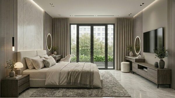Mẫu nhà phố 4 tầng 8x20m hiện đại tối ưu ánh sáng và không gian sống