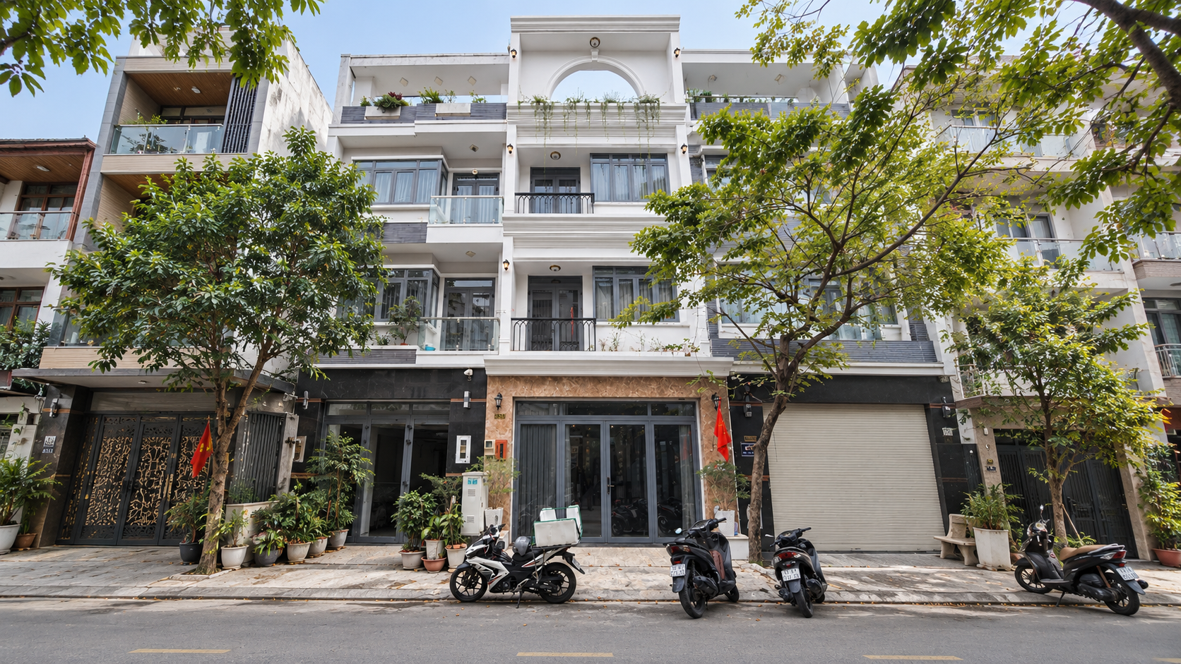 Hình Thiết kế tổng quan phối cảnh Nhà phố Ms. Vy