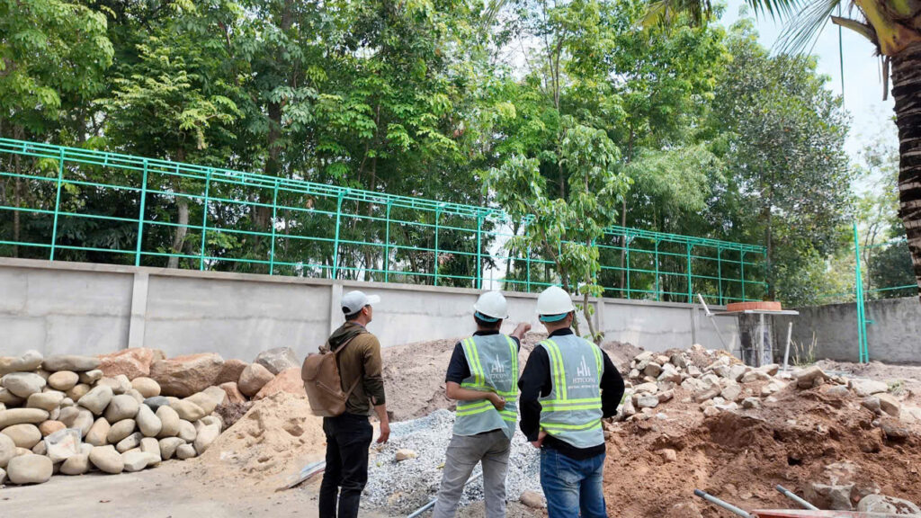 Hình ảnh thi công phần thô công trình Khu Nghỉ dưỡng Sinh thái tại Đồng Nai được thực hiện bởi đội ngũ công nhân H77CONS - Ảnh 3
