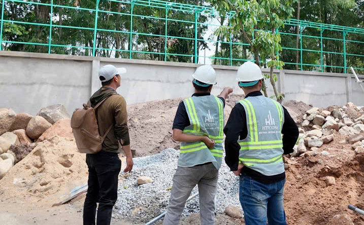 Hình ảnh thi công phần thô công trình Khu Nghỉ dưỡng Sinh thái tại Đồng Nai được thực hiện bởi đội ngũ công nhân H77CONS - Ảnh 3